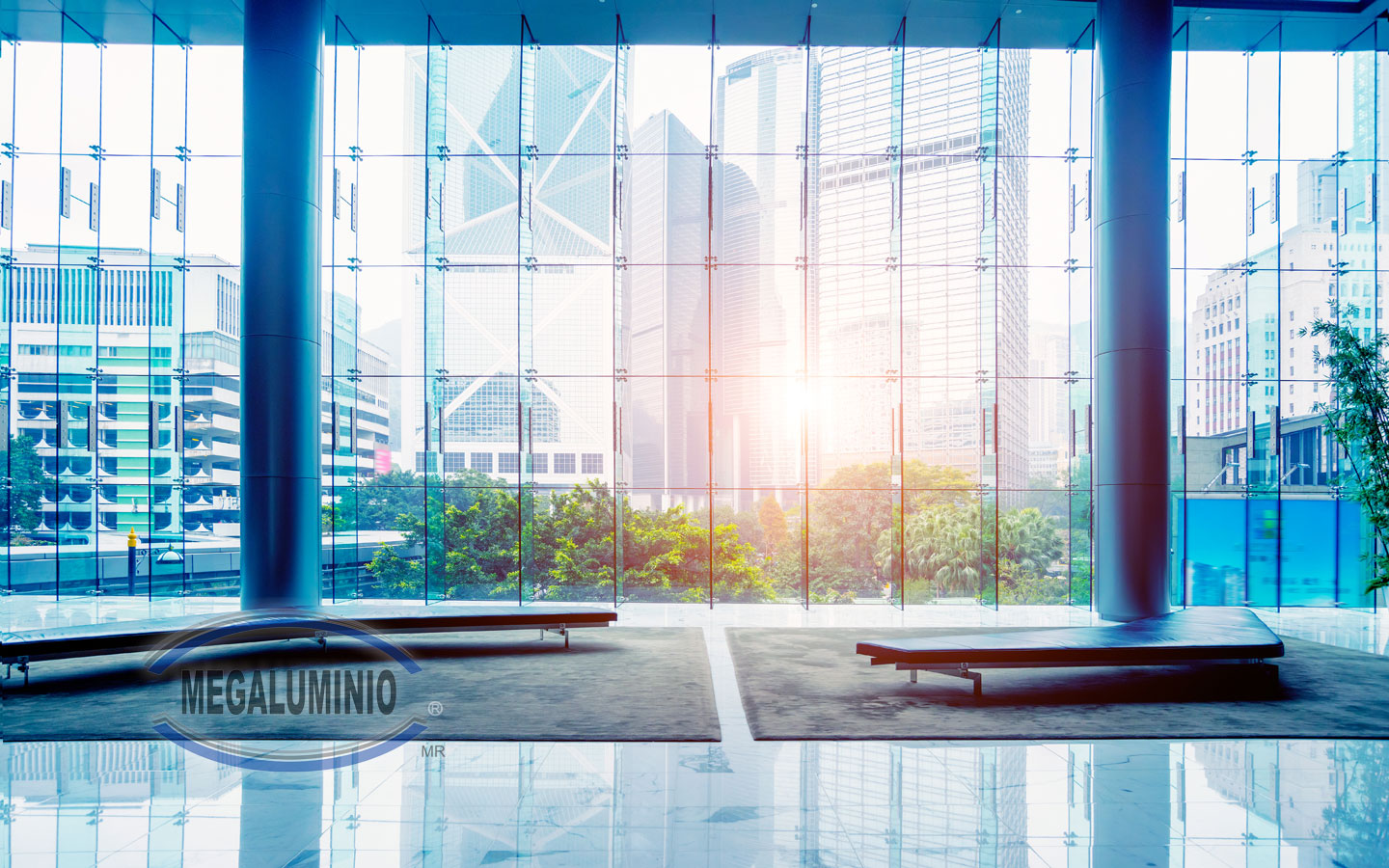 Facades Megaluminio Glass